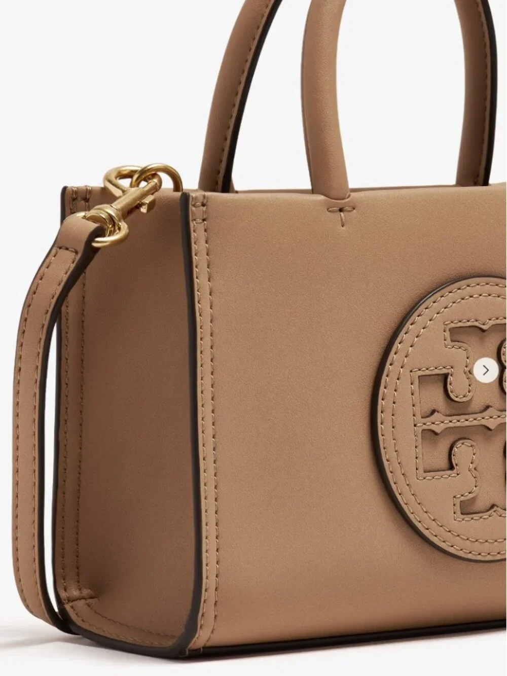 Tory Burch Mini Ella Eco Tote Wickerwork